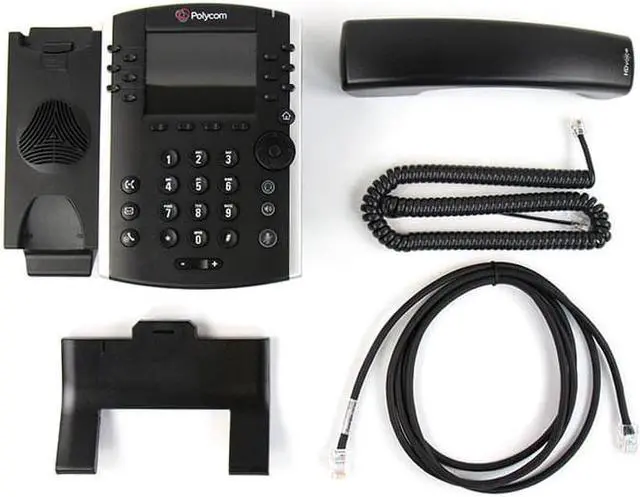 Alt view image 2 of 8 - Polycom VVX 411 (2200-48450-025) VVX 411 12-line Desktop Phone