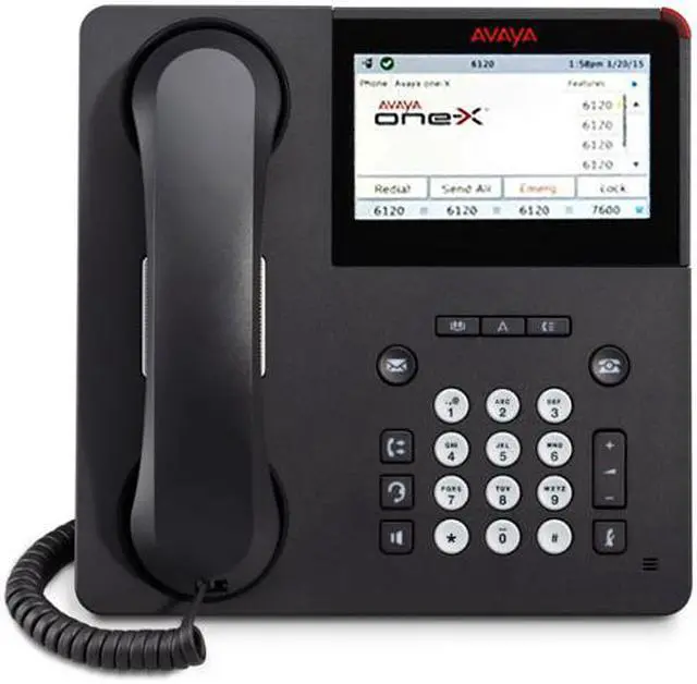 Alt view image 4 of 6 - Avaya 700505992 9641GS IP Phone - Desktop, Wall Mountable