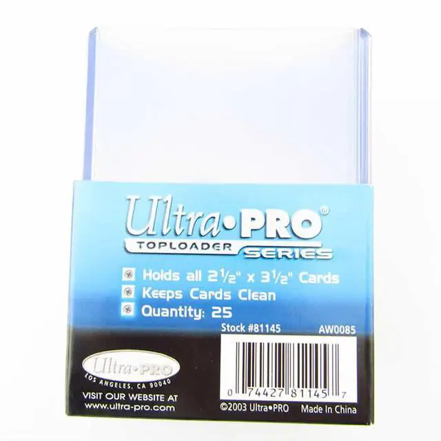 Alt view image 5 of 7 - Ultra Pro: Super Clear 3" x 4" Premium Toploaders (25)