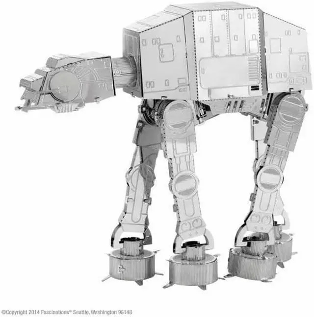 Alt view image 11 of 15 - Star Wars AT-AT Walker Metal Earth Model Kit