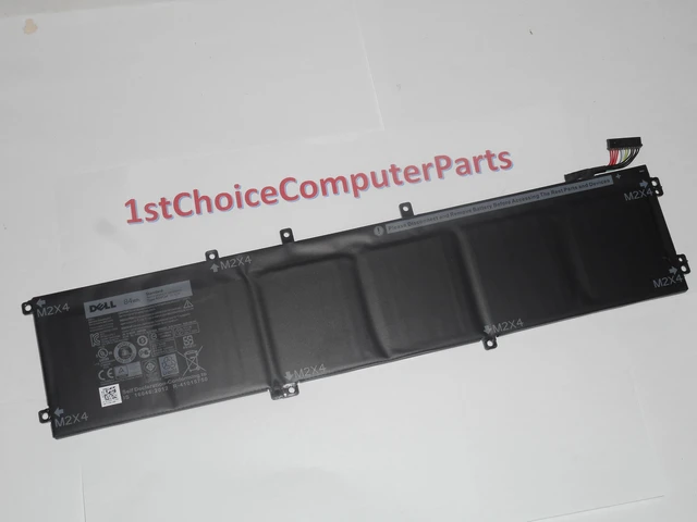Alt view image 2 of 4 - 84Wh Genuine 4GVGH Battery 1P6KD for Dell Precision 5510 XPS 15 9550 Series