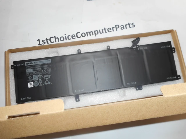 Alt view image 6 of 7 - Genuine 245RR Battery DELL XPS 15 9530 Precision M3800 3930 701WJ 7D1WJ 91Wh