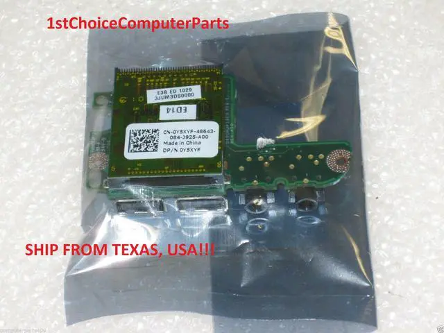 Alt view image 4 of 4 - Dell Inspiron1564 1764 Audio IO Board with Cable Y5XYF 0Y5XYF CN-0Y5XYF