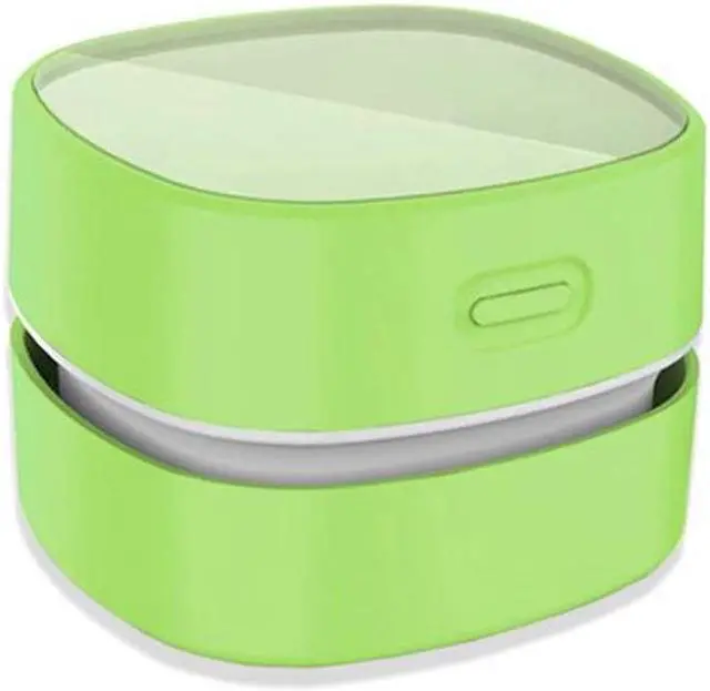 Main image of Desktop Vacuum cleaner,Mini table dust sweeper Energy Saving with auto power-off function,High endurance up to 400 mins,Cordless&360º Rotatable Design for Keyboard/Home/Office(green charging)