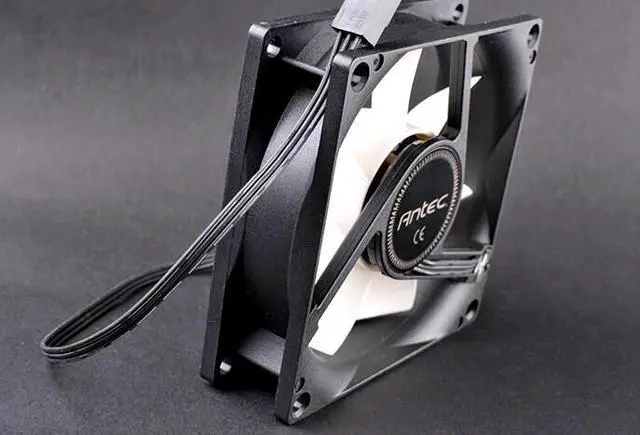 Alt view image 3 of 3 - Computer case CPU cooling fan Antec 8cm 8025 12V  Fighting Tiger  A20 cooler