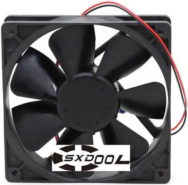Alt view image 4 of 4 - NEW original Delta Sensflow WFC1212B 12cm 12025 temperature control double ball mute case cooling fan