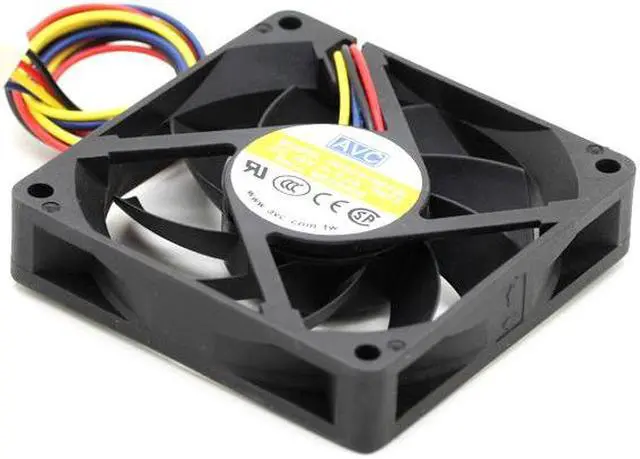 Alt view image 3 of 5 - NEW original AVC DE07015B12L 7CM 12V 0.3A 7015 AVC CPU ball fan main board 4pin port