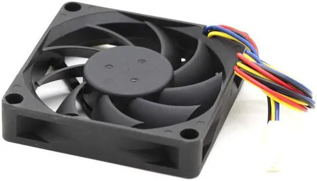 Alt view image 5 of 5 - NEW original AVC DE07015B12L 7CM 12V 0.3A 7015 AVC CPU ball fan main board 4pin port