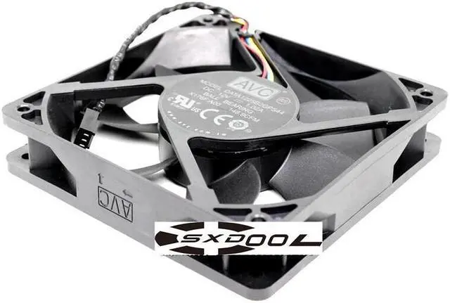 Alt view image 2 of 3 - New original AVC DATA1225B2GPS44 12V 1.02A 12CM 12025 4-wire inverter equipment fan X176F