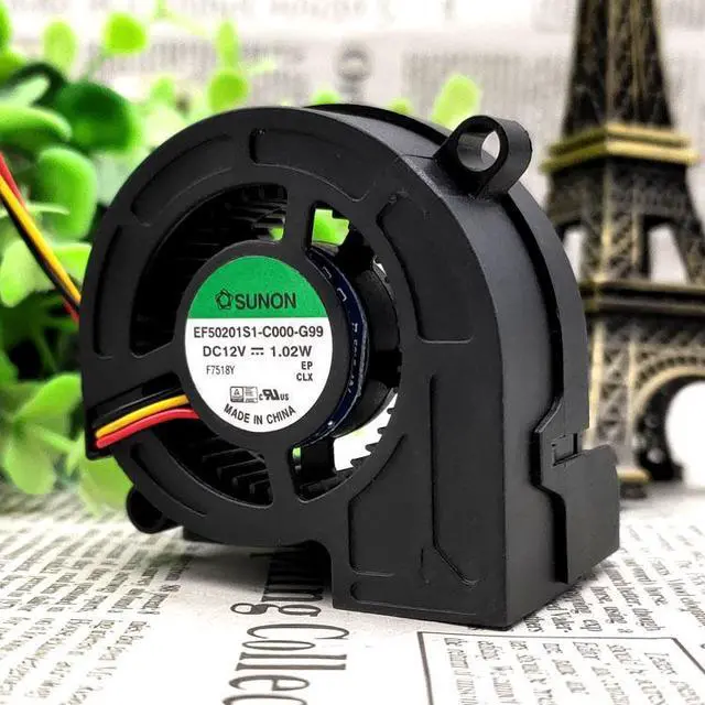 Alt view image 3 of 6 - New For Optoma T761ST  SUNON EF50201S1-C000-G99 12V 1.02W Projector Fan