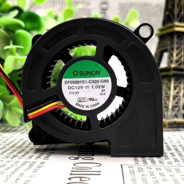 Alt view image 5 of 6 - New For Optoma T761ST  SUNON EF50201S1-C000-G99 12V 1.02W Projector Fan