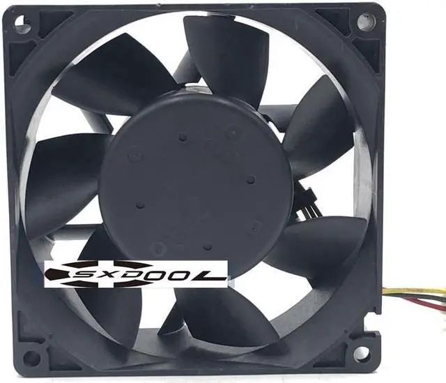 Alt view image 3 of 5 - NMB 3615RL-05W-B39 B01 DC 24V 0.53A 90x90x38mm 3-Wire 3-pin Server Cooling Fan