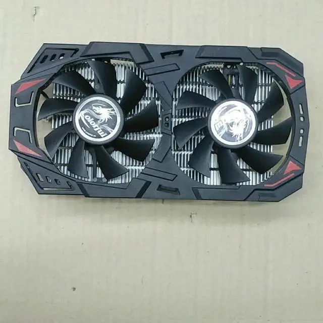 Main image of Cooling graphics card radiator For Colorful GTX1050 TI Smart Shark 4G V3 heat sink GPU FAN Installation size 43*43mm