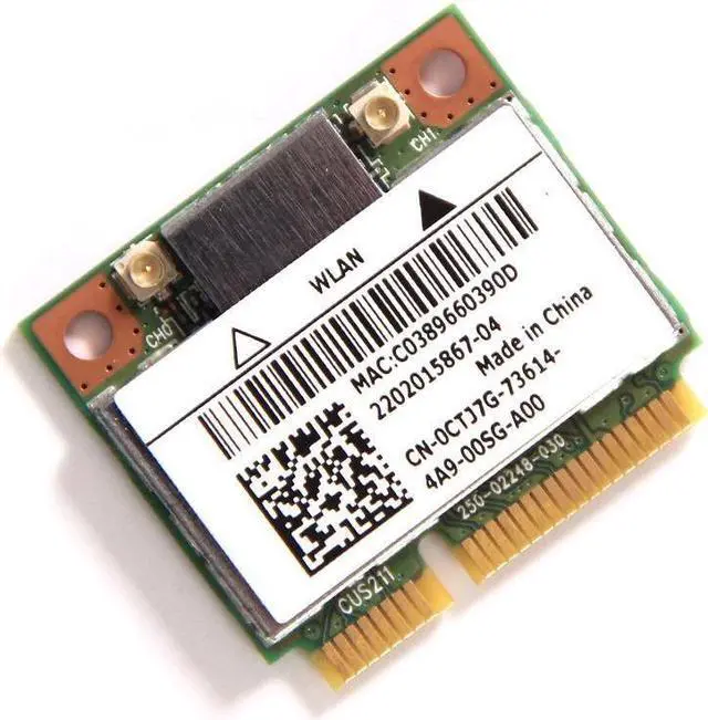 Alt view image 4 of 7 - Atheros AR5B22 Killer N1202 300M 802.11a/b/g/n WiFi + BT 4.0 Dual Band Wlan Card
