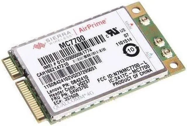 Alt view image 2 of 4 - Sierra MC7700 4G LTE HSPA+ GSM GPRS EDGE Wireless 3G WWAN For Thinkpad X220 T420
