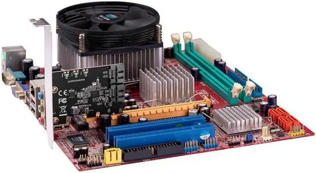 Alt view image 7 of 7 - PCIe PCI Express to SATA3.0 2-Port SATA III 6G Controller Expansion Card Adapter For chia mining