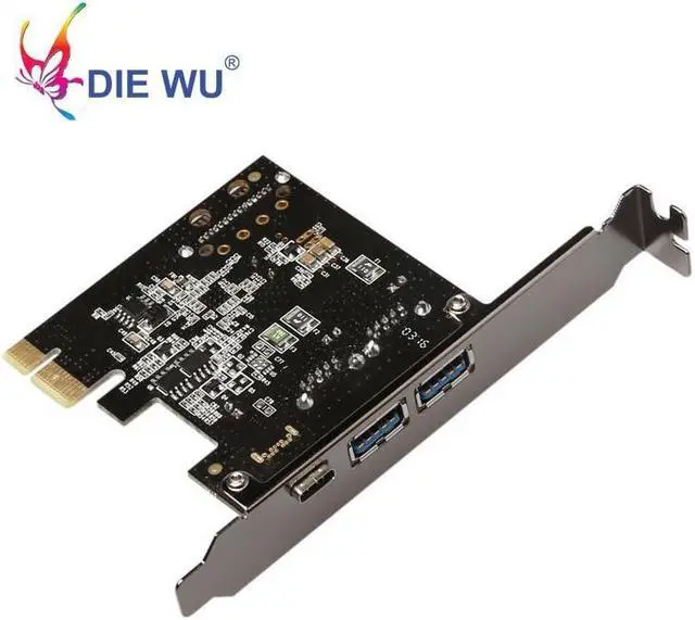 Main image of USB 3.1 Type C PCIe Expansion Card PCI-e to 1 Type C and 2 Type A 3.0 USB Adapter PCI Express Riser card For Desktop TXB055