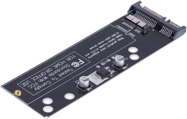 Alt view image 4 of 5 - 6+12pin SSD to SATA Converter Card Board for Apple 2010 2011 for MacBook Air A1370 A1369 SSD to 2.5" SATA 22pin