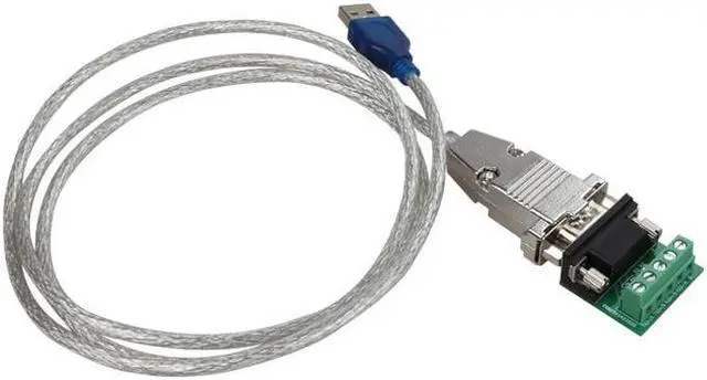 Alt view image 5 of 6 - 1.2M USB 2.0 to RS485 RS-485 RS422 RS-422 DB9 COM Serial Port Device Converter Adapter Cable CH340+ZT485 Chipset