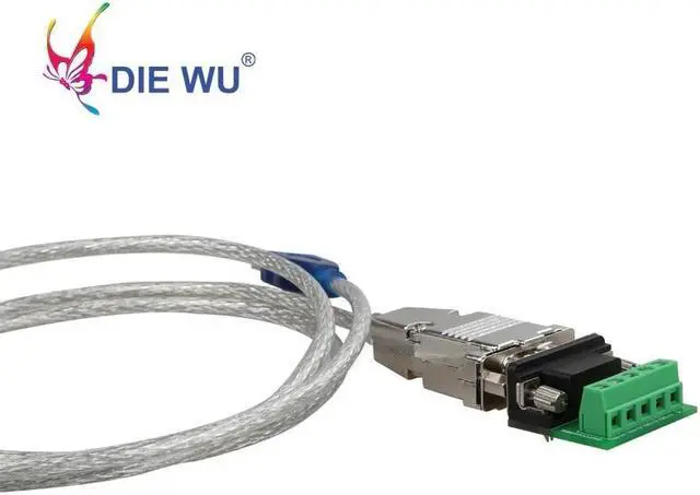 Alt view image 6 of 6 - 1.2M USB 2.0 to RS485 RS-485 RS422 RS-422 DB9 COM Serial Port Device Converter Adapter Cable CH340+ZT485 Chipset