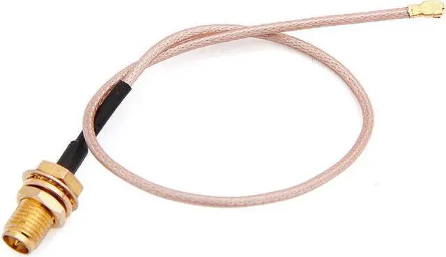 Alt view image 4 of 6 - Dual Band 6dbi Antenna RP-SMA + IPX U.FL Pigtail Cable For PCI-E Wifi Card