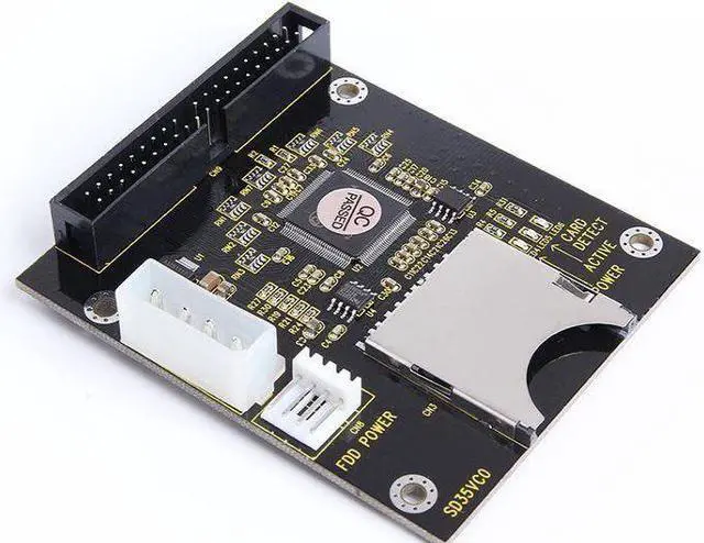 Main image of 3.5" 40Pin 40-Pin Male IDE To SD/SDHC/MMC memory Card SD to 3.5 IDE Adapter