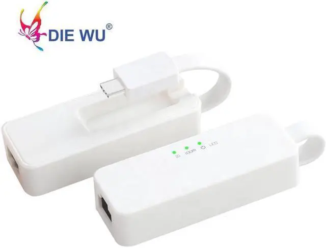 Main image of External Wired USB C Adapter Network Card Ethernet RJ45 to USB3.1 Type C for MacBook Windows 7/8/10 Laptop 10/100/1000Mbps