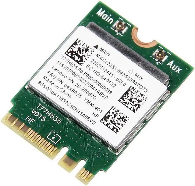 Alt view image 7 of 7 - RealTek RTL8723BE NGFF Wlan Wifi Bluetooth Card 802.11n for IBM Lenovo 04X6025
