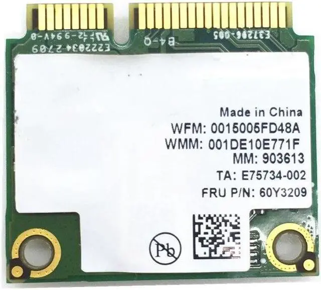 Alt view image 2 of 4 - For Advanced-N + WiMAX Intel 6250 6250AGX 300Mbps DUAL BAND Card for T410 T420 X201 T510 X220