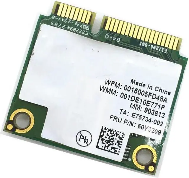 Alt view image 4 of 4 - For Advanced-N + WiMAX Intel 6250 6250AGX 300Mbps DUAL BAND Card for T410 T420 X201 T510 X220