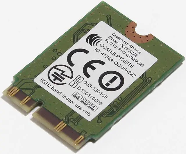 Alt view image 2 of 4 - Atheros QCNFA222 AR5BWB222 802.11a/b/g/n 300Mbps 2.4/5GHz BT4.0 WIFI WLAN Card