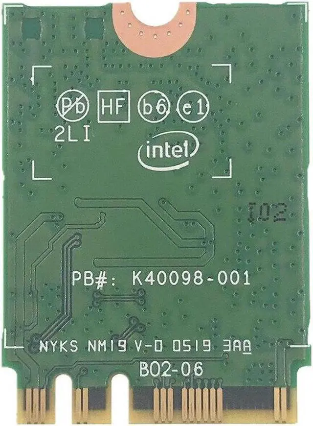 Alt view image 3 of 3 - Wireless for Intel AX200 AX200NGW 1730Mbps NGFF M.2 Bluetooth 5.0 Dual Band Wifi Network Card 802.11ac/ax Better than Intel 9260
