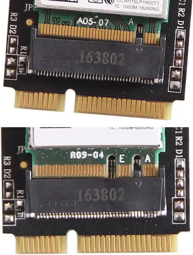 Alt view image 4 of 7 - M.2 NGFF Key A to Mini PCI-E Adapter for Wireless Card Converter Adapter New