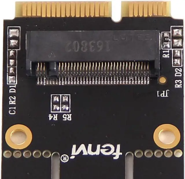 Alt view image 3 of 7 - M.2 NGFF Key A to Mini PCI-E Adapter for Wireless Card Converter Adapter New