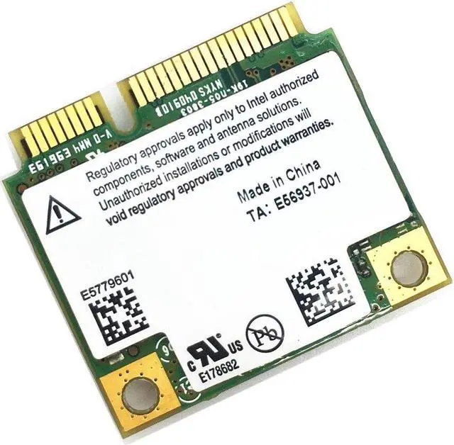 Alt view image 4 of 4 - For WiMax/Wifi Link Intel 5150 512ANX 2.4/5.0GHz 300Mbps WiFi WiMax Half Size Mini PCI-E Card