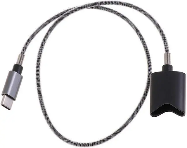 Main image of Type C Interface Charging Cable for Vuse Alto Magnetic Charger Cord Universal Design 45cm (Gray Type-C)