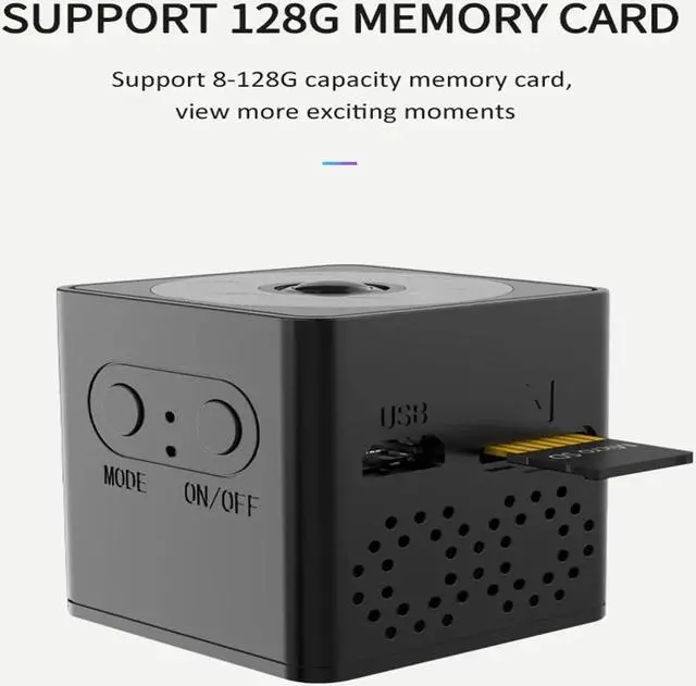 Alt view image 6 of 6 - WIFI Mini 1080P HD Night Vision Camera Camcorder Wireless Sport DV Video DVR Micro Camera Ultra Small Home Security Cam