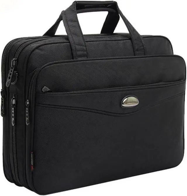 Main image of Yajie Bag Company15.6 Inch Briefcase,Water Resistant Laptop Bag, 15inch Expandable Messenger Shoulder Bag with Strap, Taygeer Carry On Handle Case for Computer/Notebook/Macbook for Business Men/Women