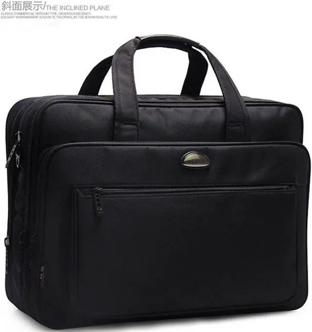 Alt view image 2 of 7 - Yajie Bag Company 17.1" Men's Military Laptop Messenger Bag Multifunction Briefcase Computer Shoulder Handbags, Black