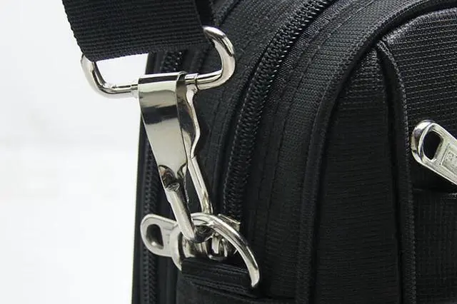 Alt view image 5 of 7 - YAJIE Laptop Bag, 15.6 inch Laptop Case, Briefcase Messenger Shoulder Bag for Men Women, College Students Business People Office Workers Professional Computer, Notebook, Table, MacBook Bag, Black