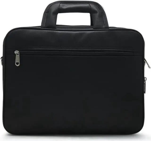 Alt view image 2 of 7 - YAJIE Laptop Briefcase Bag, Computer Messenger bag, Unisex Office Laptop Case with Air Port Friendly Design,Nylon Business Shoulder Notebook Bag For Men/Women/Unisex-Black 14.1 inch