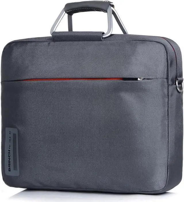Main image of Wellhouse 14 - 14.4 inch Notebook Case, Waterproof Business Carrying Bag Briefcase Laptop Sleeve Protection Cover Case for Men Women Student Business Laptop Computer Macbook HP SONY ASUS ACER (Gray)