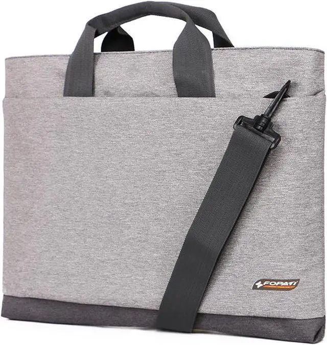 Alt view image 2 of 7 - Wellhouse Laptop Bag With Strap, 14-15.6 Inch Laptop Case Carrying Case Business Bags Messenger Bag Single-shoulder Handle Bag Multi-compartment For Samsung / SONY / HP / Acer / ASUS / Lenovo/Macbook