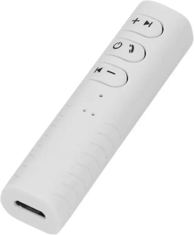 Alt view image 3 of 7 - AX-03 Sport Bluetooth Headphone Receiver Adapter Earphone Headphone Audio Wireless Adapter With Mic Microphone-White