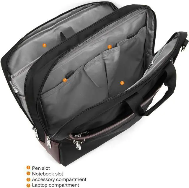 Alt view image 5 of 7 - 17.3-inch Convertible Gaming Laptop Wheeled Backpack, Travel Bag Hiking Knapsack Rucksack College Shoulder BackPack Fit 15.6-17.3 Inch Laptop,CB-5506 Black