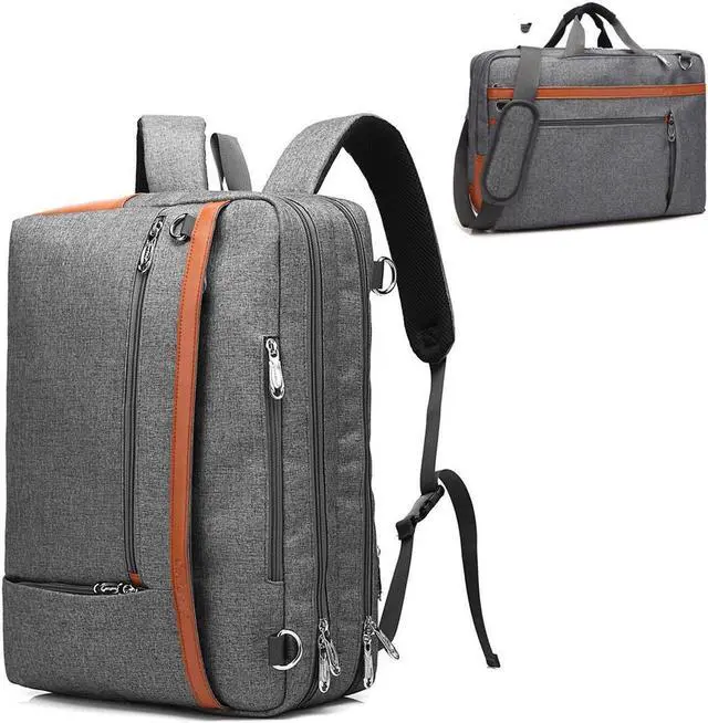 Main image of 17.3-inch Laptop Backpack Convertible Backpack Travel Computer Bag Hiking Knapsack Rucksack College Shoulder Back Pack Fits up to 17.3 Inches Laptop Notebook for Men/Women,  (CB-5506 Gray)