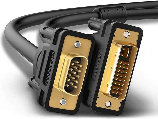 Main image of DVI 24+5 (DVI-I) Male to VGA Male Cable - 3.3FT