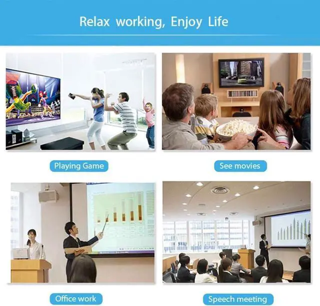 Alt view image 6 of 7 - USB 3.0 to VGA Adapter Support 1080P, Multi-Monitor Adapter Male to Female Converter,Support Full HD 1080p-Windows 10/8.1/8/7 PC Laptop Monitor Projector HDTV(No CD Driver Needed) - White