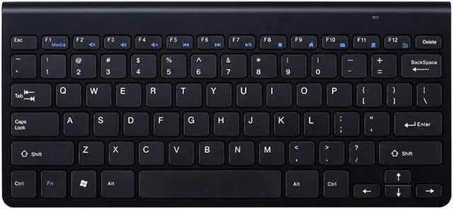 Alt view image 3 of 7 - K1088 Wireless Keyboard and Mouse, 2.4G Ultra Slim Wireless Keyboard Mouse Combo with 12 Multi-Media Keys and Auto Sleep for Windows/Computer/PC/Laptop/Desktop-Black