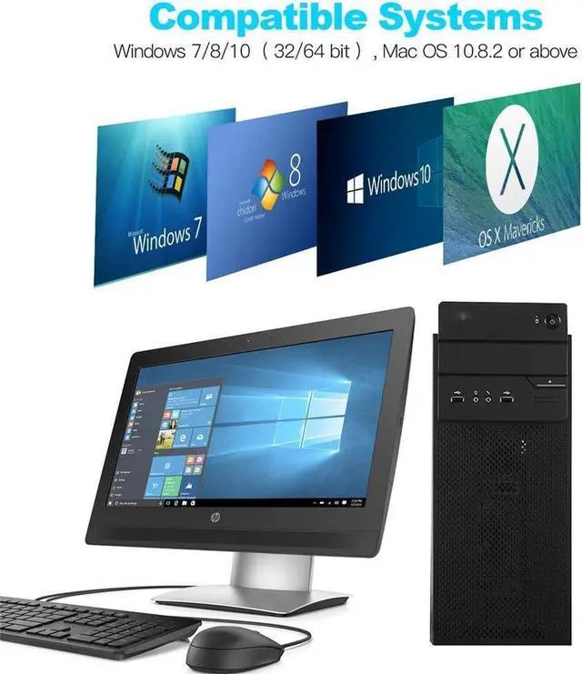 Alt view image 5 of 7 - USB 3.0 PCI-e Expansion Card 7Port(3X USB C - 4X USB A), PCI-e to USB 3.0 HUB Adapter 5Gbps, Fits PCI Express x1, x4, x8 or x16 socket.